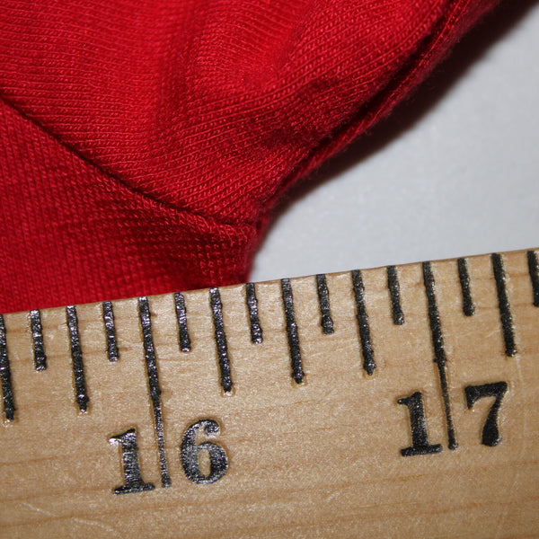 Vintage Collection NEW Sz M Red Off Shoulders 3/4 Sleeve Viscose Lycra Top
