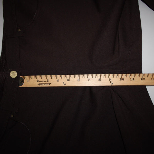 Chicos NEW $89 So Slimming Sz 3 x 30 Cocoa Bean Brown Peyton Rayon Nylon Pant