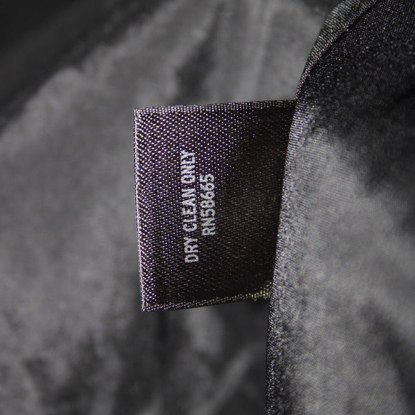 Semantiks NEW $168 Sz 18W Black Collared Button Pockets Wool Spandex Jacket