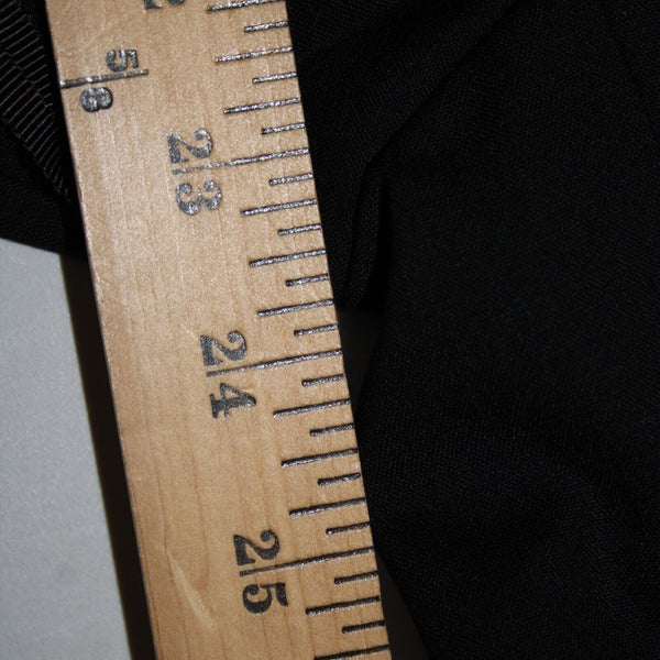 Semantiks NEW $168 Sz 18W Black Collared Button Pockets Wool Spandex Jacket