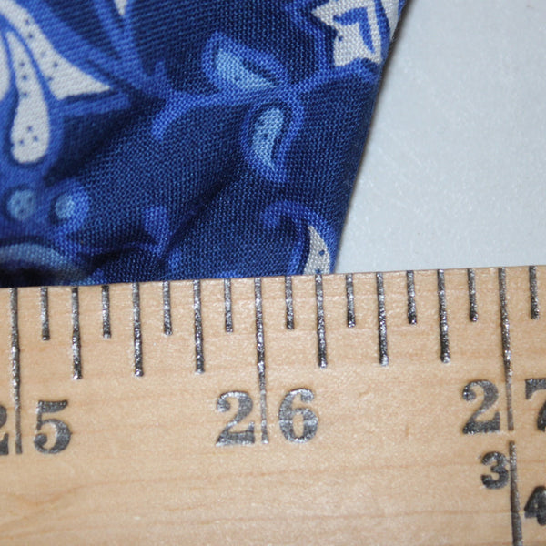 Charlie Paige Top NEW $44 Curvy Sz 2X Blue White Floral Peplum 100% Rayon Top