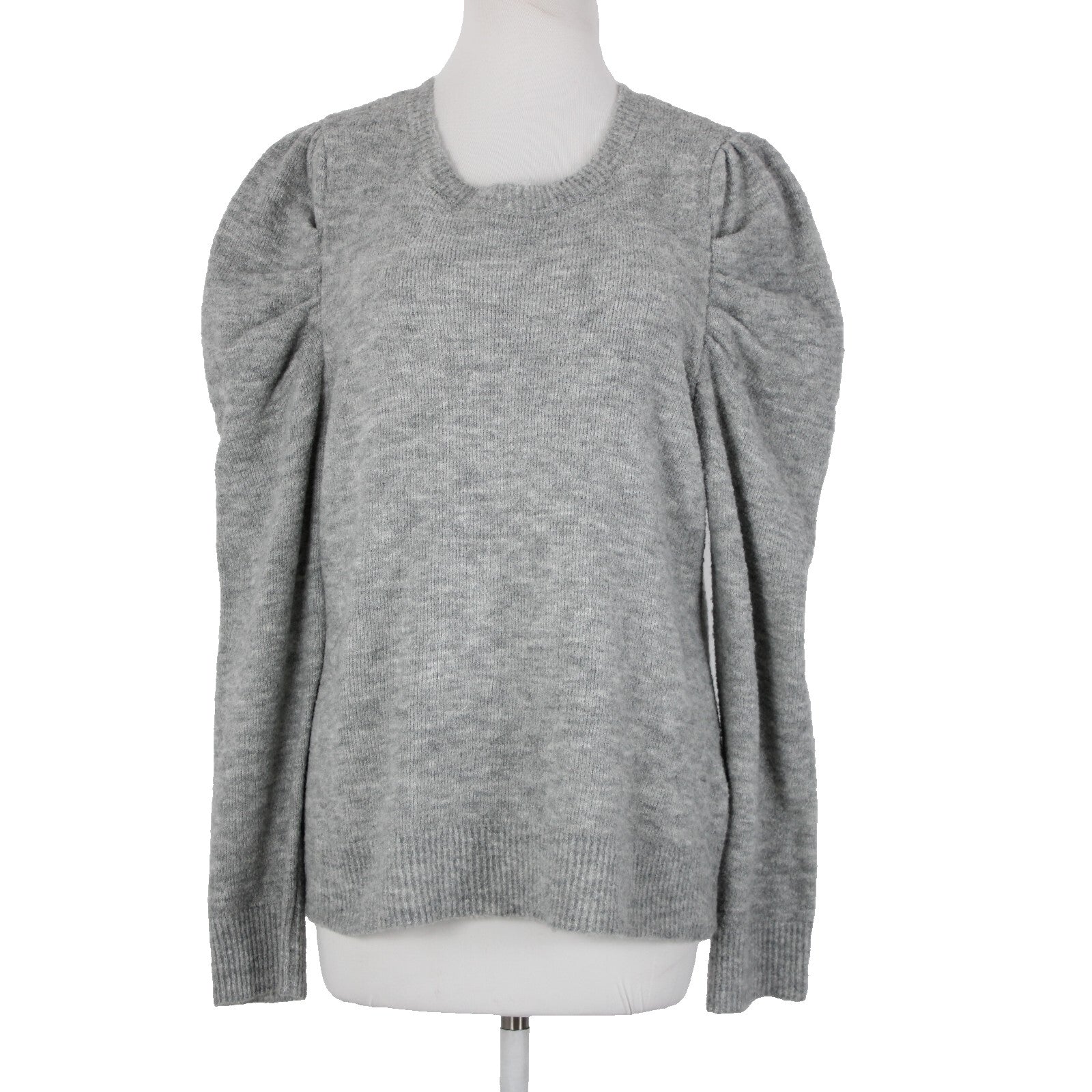 INC NEW $80 Heather Bella Sz XXL Gray Long Sleeve Pull Over Polyester Sweater