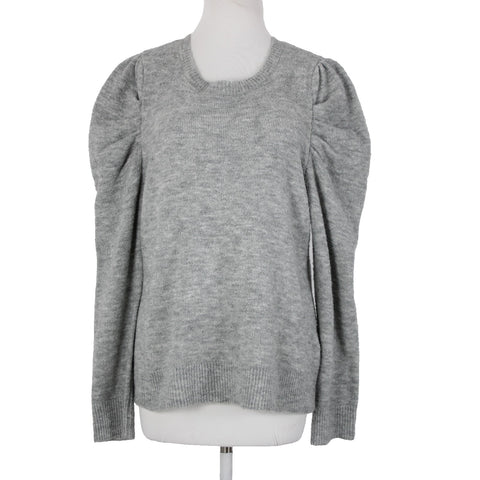 INC NEW $80 Heather Bella Sz XXL Gray Long Sleeve Pull Over Polyester Sweater