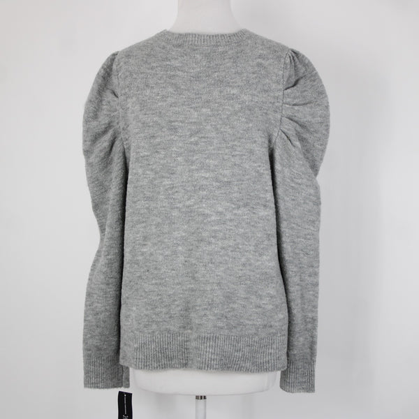 INC NEW $80 Heather Bella Sz XXL Gray Long Sleeve Pull Over Polyester Sweater