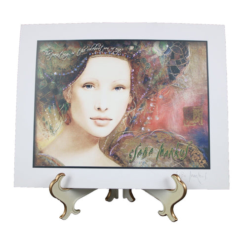 Csaba Markus 2011 Emerald Rhapsody 7 x 9.5 Seriolithograph W Certificate Print