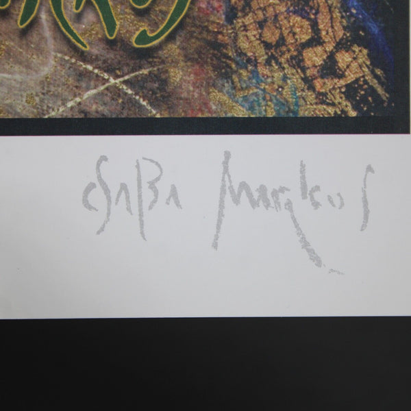 Csaba Markus 2011 Emerald Rhapsody 7 x 9.5 Seriolithograph W Certificate Print