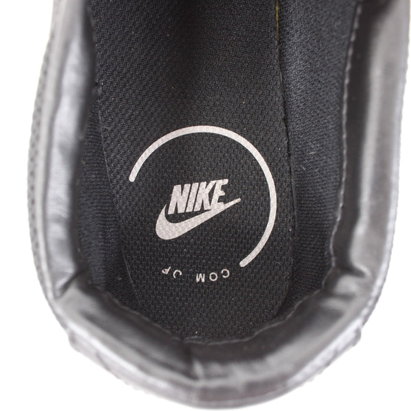 Nike Sneakers Court Legacy Sz 9 Black White Slip On Fabric Casual Sneakers