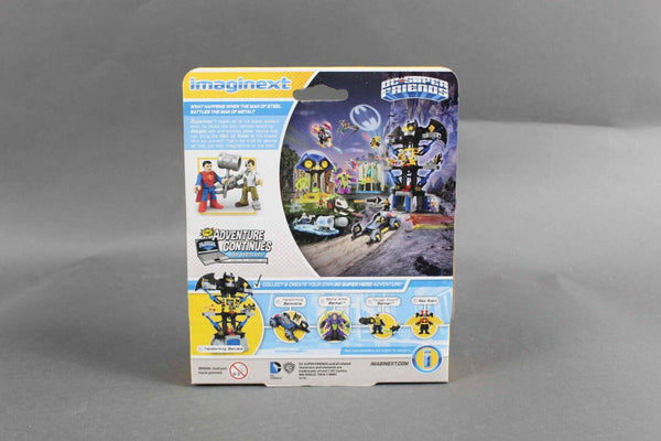 Fisher Price Imaginext DC Super Friends Superman & Metallo Action Figures