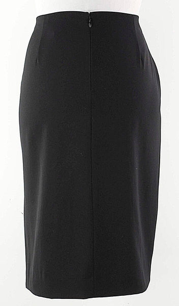 Doncaster Sz 10 Black Polyester Blend Perfect Straight Skirt