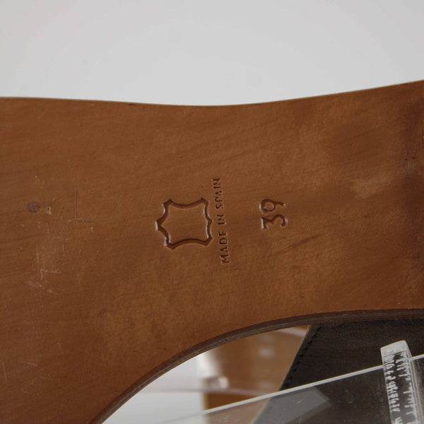 Coclico Sz 7 US (Missized to 39) Brown Tan Adjustable Ankle Strap Sandal