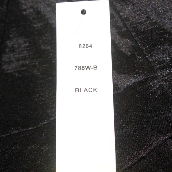 Snap NEW Sz 14W Black Lined One Shoulder Ruffle Bodycon Polyester Nylon Dress
