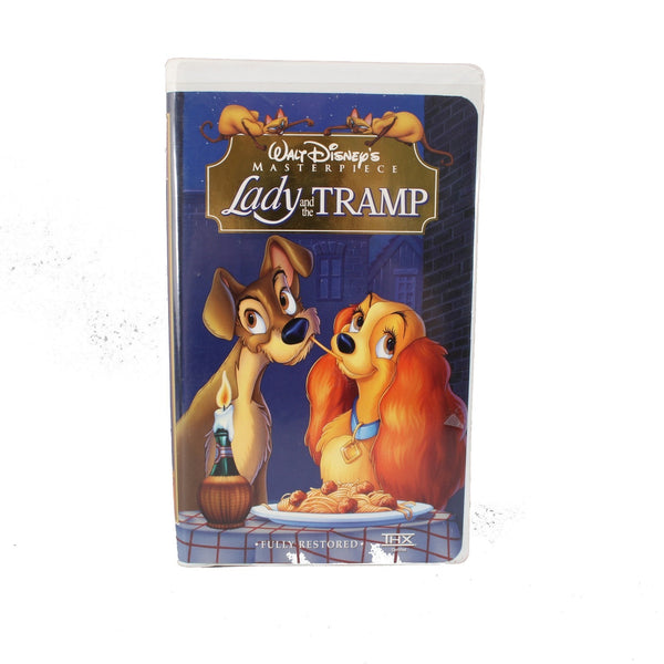 Disney VHS Master Piece Collection Lady And The Tramp Fully Restored VHS