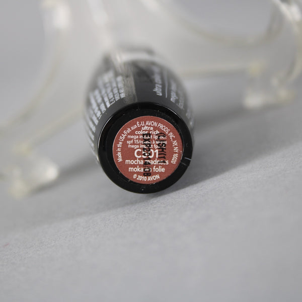 Avon UNOPENED Ultra Color Rich Mega Impact SPF 15 C501 Mocha SEALED Lip Stick