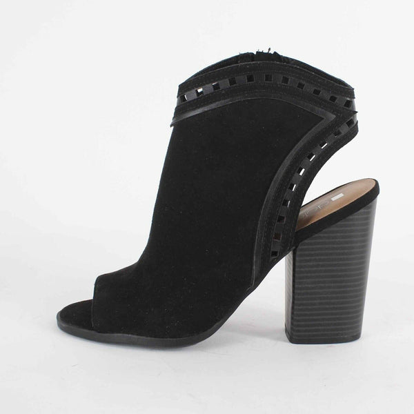 Dolcetta NEW Sz 9 Black Faux Suede 4.25" Heels