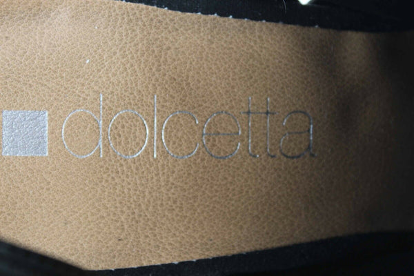 Dolcetta NEW Sz 9 Black Faux Suede 4.25" Heels