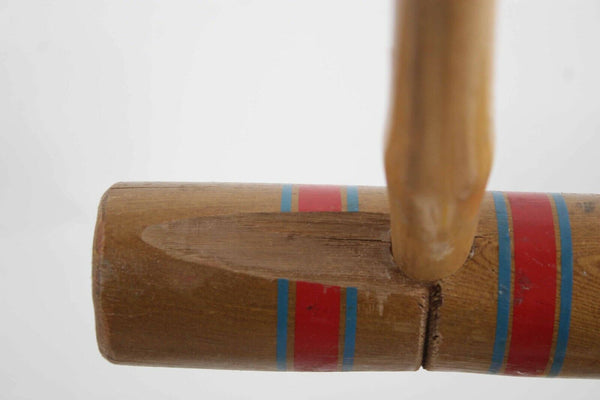 Thrifty Green Stamps Croquet Set Vintage Six Players Lawn Game