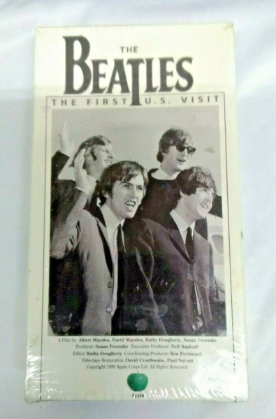 The Beatles: The First US Visit (VHS, 1991) NEW Factory Sealed