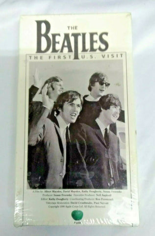 The Beatles: The First US Visit (VHS, 1991) NEW Factory Sealed