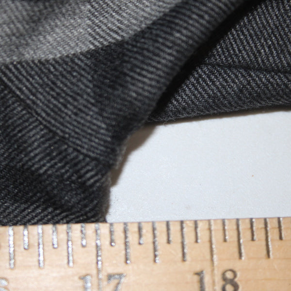 Burberry London Dress Sz 6 Gray Black Plaid Belted Lined Wool Nylon Dress