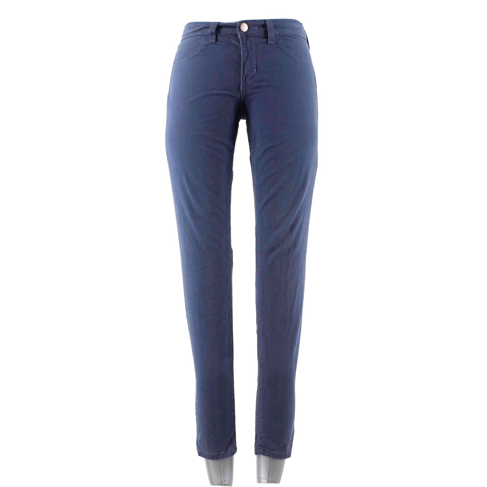 StandErd Sz 27 x 29 Navy Blue 2 Pocket Lightweight Cotton Blend Skinny Jean