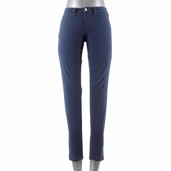 StandErd Sz 27 x 29 Navy Blue 2 Pocket Lightweight Cotton Blend Skinny Jean