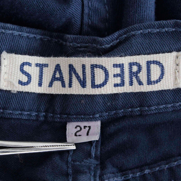 StandErd Sz 27 x 29 Navy Blue 2 Pocket Lightweight Cotton Blend Skinny Jean