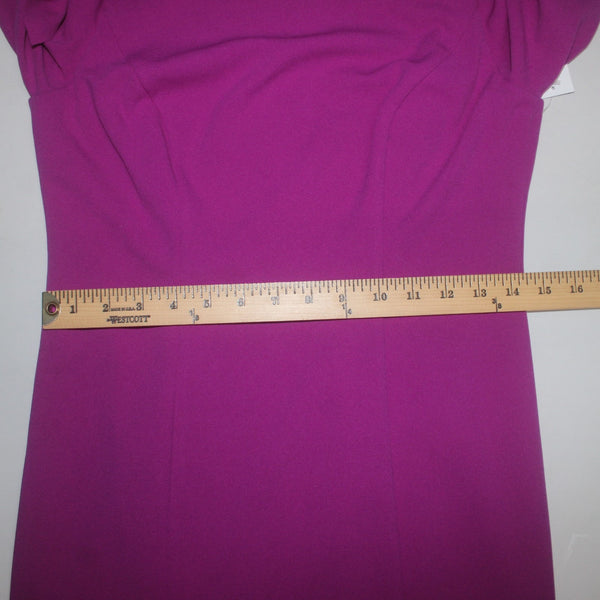 Donna Morgan Dress NEW Sz 4 Orchid Purple Cold Shoulder Polyester Spandex Dress