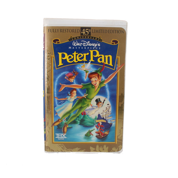 Disney VHS Master Piece Peter Pan Fully Restored Limited Edition VHS