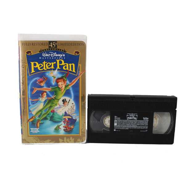 Disney VHS Master Piece Peter Pan Fully Restored Limited Edition VHS