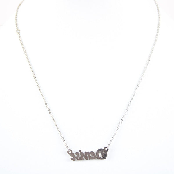DENISE NEW Silvertone Rhinestone Accent 14.5" w 4.5" Multi Ring Ext Necklace