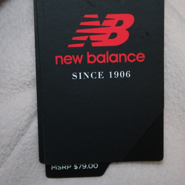 New Balance NEW $79 Sz 3X Pink Silver Collared Pockets 100% Polyester Jacket