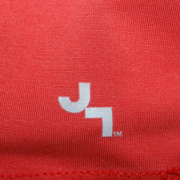 Joy Lab Sz XS Orange Open Twist Back Modal Poly Spandex Stretch Knit Top
