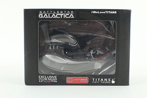 Titans NIB Battlestar Galactica Cylon Raider 4.5" Scar Titan Vinyl Figure