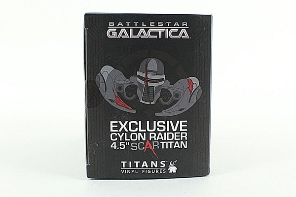 Titans NIB Battlestar Galactica Cylon Raider 4.5" Scar Titan Vinyl Figure