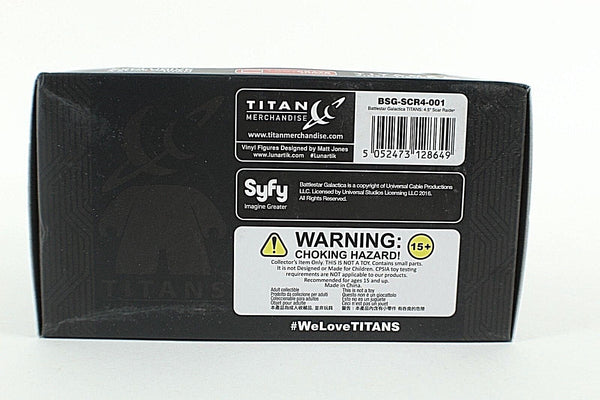 Titans NIB Battlestar Galactica Cylon Raider 4.5" Scar Titan Vinyl Figure