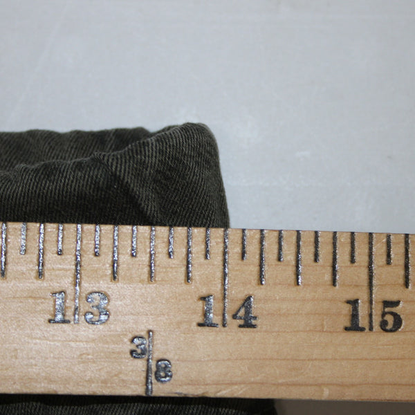 Flog Jeans Sz 27 x 27 Green Camo Skinny Leg Drawstring Pocket Cotton Lycra Jeans