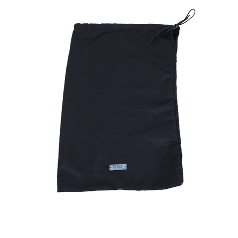 Prada 13 x 8 Navy Blue Drawstring Closure Accessories Shoe Bag