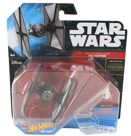 Hot Wheels Star Wars 2014 First Order Special Forces Tie Fighter Collectible