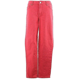 NYDJ 8 x 27 Red Slim Lift Tuck Technology Cotton Spandex Jeans
