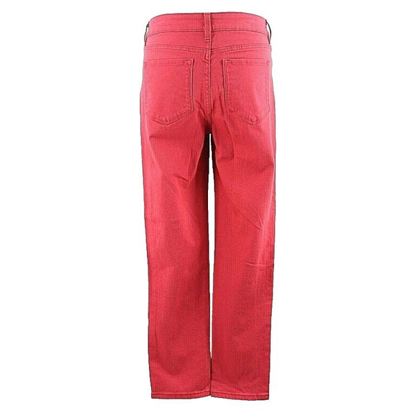 NYDJ 8 x 27 Red Slim Lift Tuck Technology Cotton Spandex Jeans