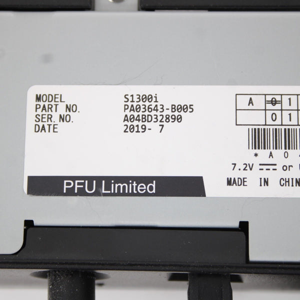 Fujitsu S1300i Silver Black Scan Snap PFU Limited With Plug Printer