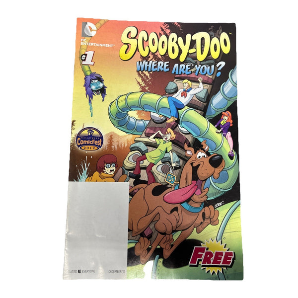 Dc Entertainment Scooby Doo Where Are You Comic Fest 2012 Comic Book