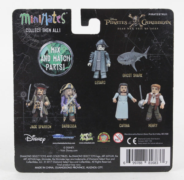 Diamond Select Pirates Of The Caribbean Henry & Carina Mini Mates
