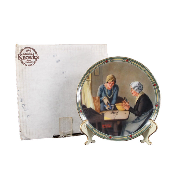 Edwin M Knowles 1985 Rockwells American Dream By Norman Rockwell #878874 Plate