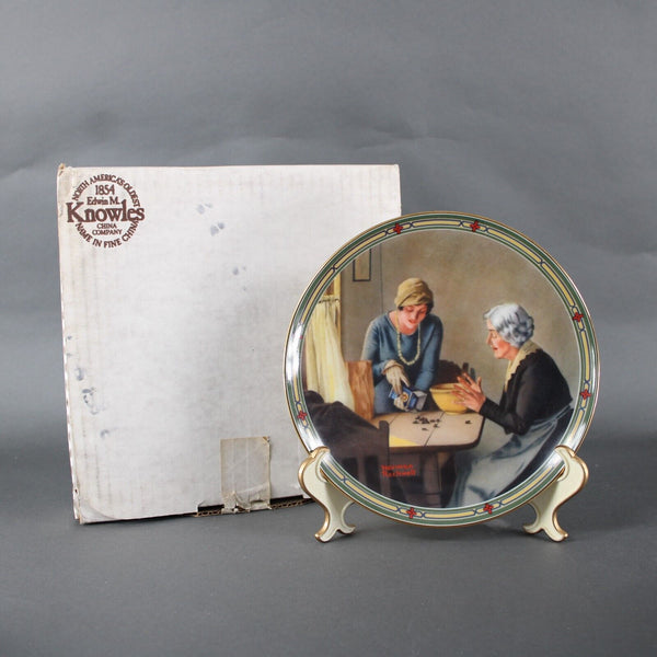 Edwin M Knowles 1985 Rockwells American Dream By Norman Rockwell #878874 Plate