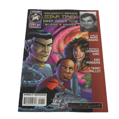 1995 Celebrity Series Star Trek Deep Space Nine Blood & Honor Comic Book