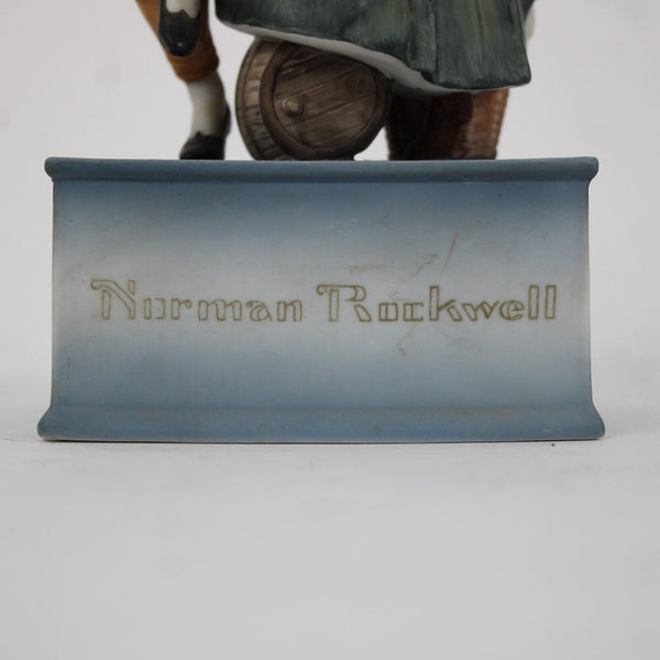 Sepco Norman Rockwell 310/2500 Deck The Halls 7" Schmid Music Box Figurine