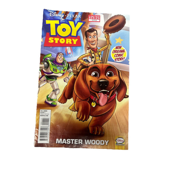 Disney Pixar Toy Story Limited Series 1 Of 4 Master Woody Comic Book