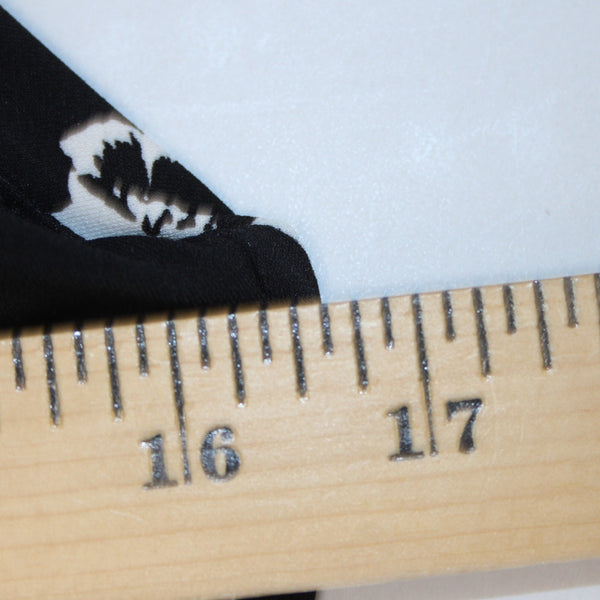 White House Black Market Dress NEW $90 Sz XS Black White Floral Poly Dress