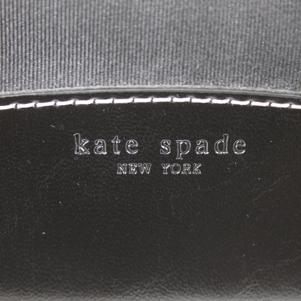 Kate Spade Purse 8 x 10 x 4 Black White Color Block Two Handle Fabric Shoulder